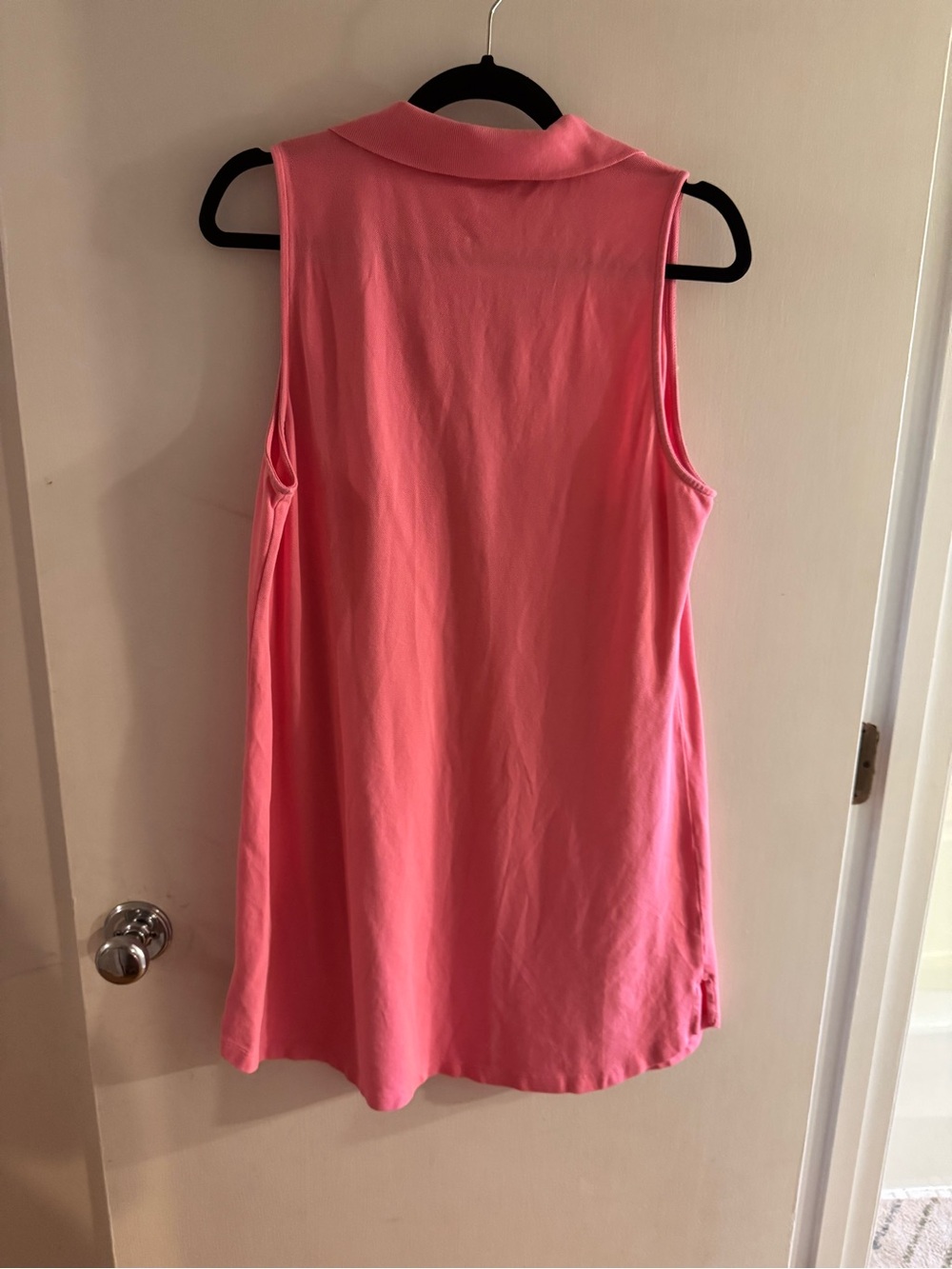 Vineyard Vines Coral Pink Sleeveless Polo Dress - Picture 2 of 4